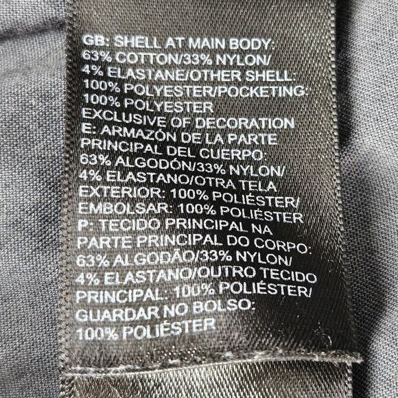 THE NORTH FACE MEN'S CHARCOAL ZIPPER LEG POCKET GRAY 8" SHORTS – SIZE 36 - Picture 8 of 13